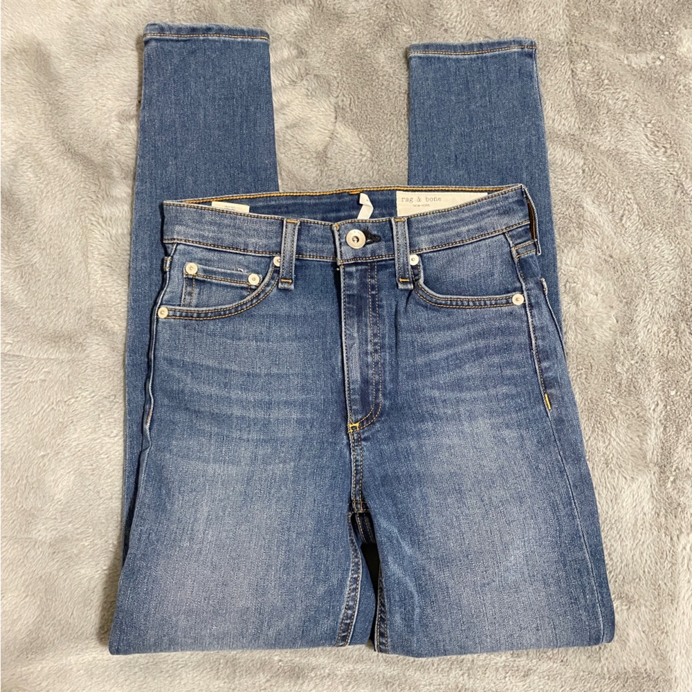 rag & bone Nina high-rise ankle skinny jeans